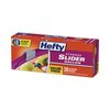 Hefty Slider Bags, 1 gal, 1.5 mil, 2.5" x 11", Clear, PK30 R81430